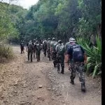 Gendarmerie de La Réunion : 11 km de marche pour les cadets SNU (photos)